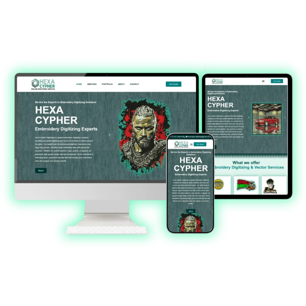 Digitize hexacypher Portfolio sqare